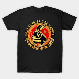 Happy New Year 2023 Year Of The Rabbit T-Shirt